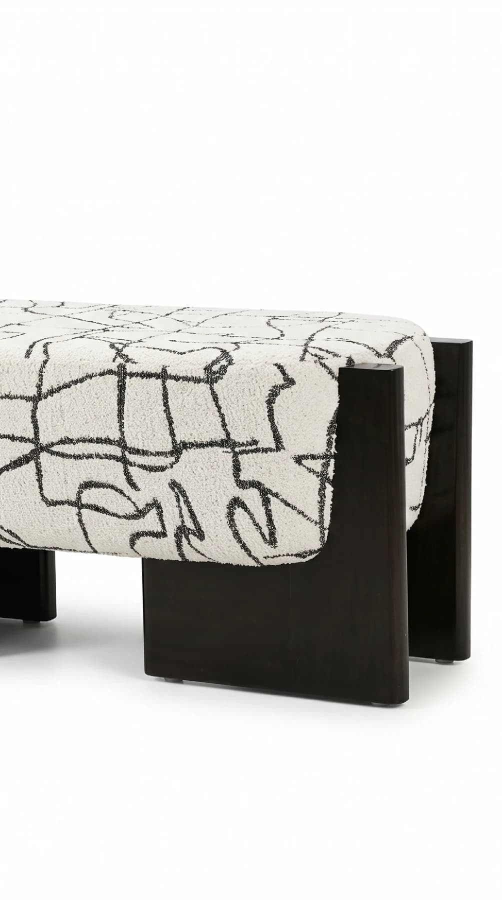 Monochrome Sketch Ottoman