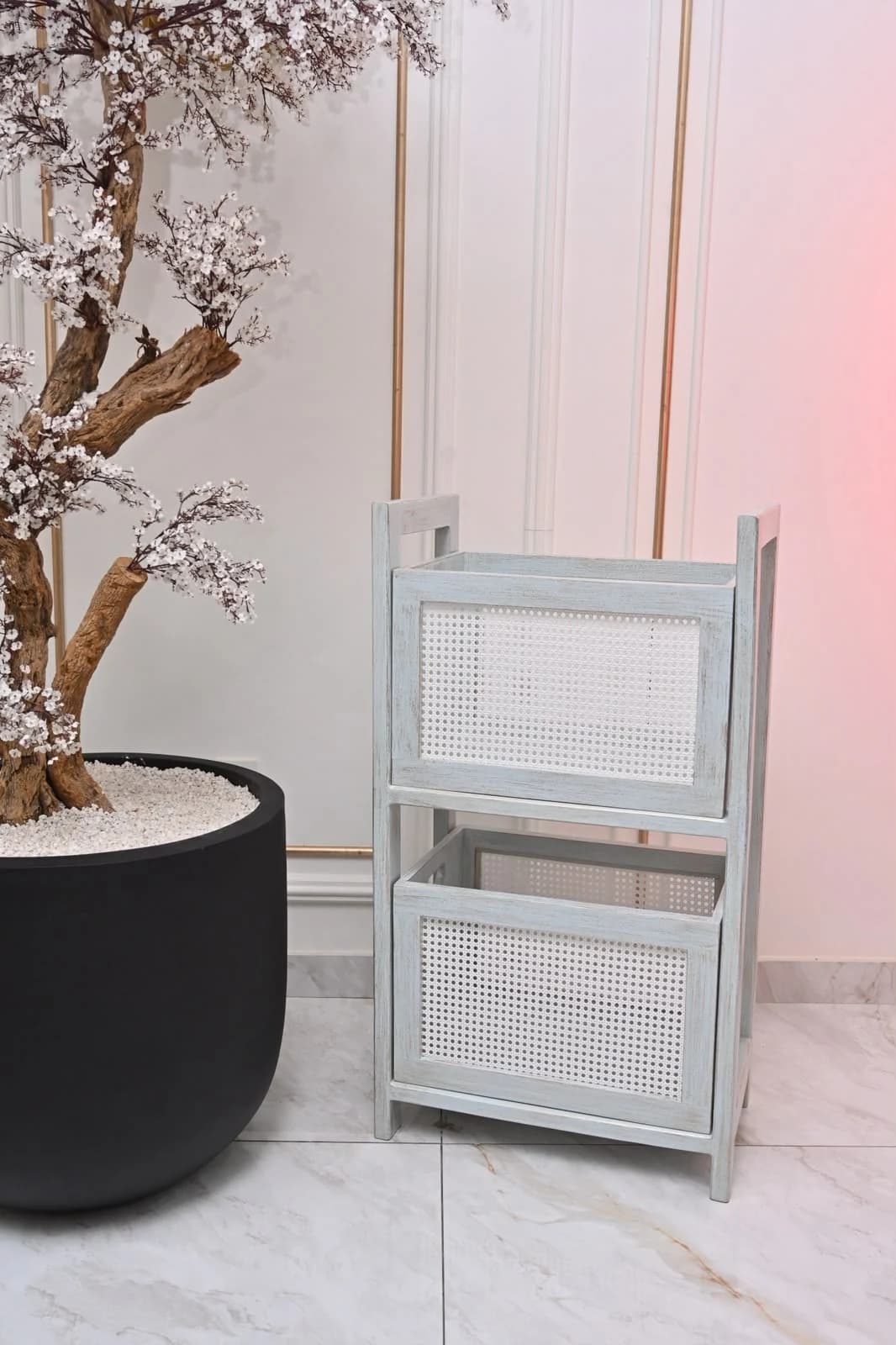 Lumi Cane Planter Stand
